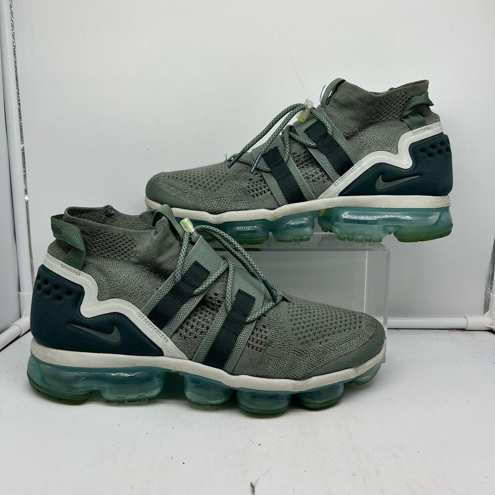 Nike Shoes Mens 11 Air Vapormax Flyknit Utility Clay Green Spruce AH6834-300